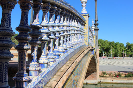 Pont de la place d'Espagne (S&eacute;ville - Espagne)