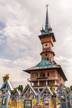 Orthodox church in Sapanta (Romania)