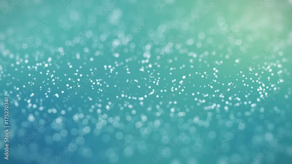 Wall mural abstract background with moving and flicker particles