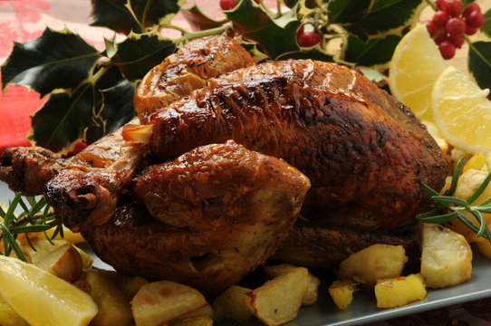 Pollastre rostit Brathähnchen Pollo arrosto asado Roast chicken  a la brasa دجاجة مشوية