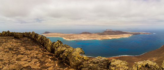 View on Graciosa from Lanzarote