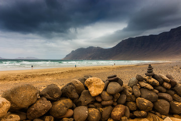 Famara Beach Lanzarote