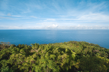 Beautiful Island and Tropical Sea 