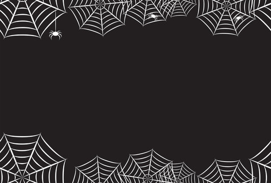 Spider Web Horizontal Repeating Reverse Background 2