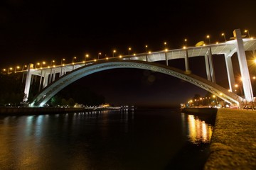 Fototapeta na wymiar Dio Douro, Vila Nova de Gaia, Porto e pontes
