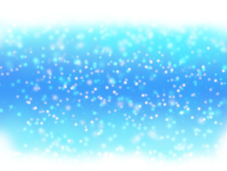 blue light snowy background 