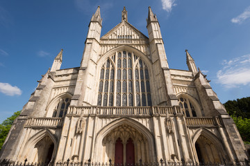 Fototapeta na wymiar Cathedral Church of the Holy Trinity, Winchester