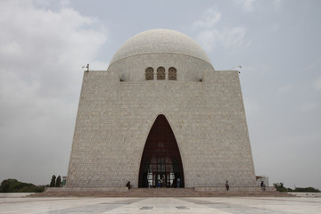 Fototapeta premium Jinnah Mausoleum in Karachi, SIndh, Pakistan