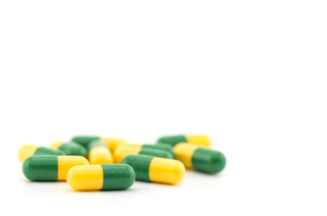 drug capsule, , isolated. Healthcare concept.