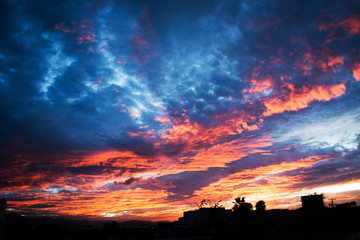 atardecer