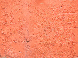 orange grunge cement wall