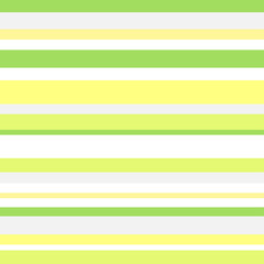 Striped pattern with stylish and bright colors. Green, yellow and grey stripes. Background for design in a horizontal strip. Eco style
