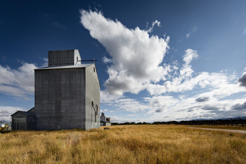 Grain Elevator to the Big Sky