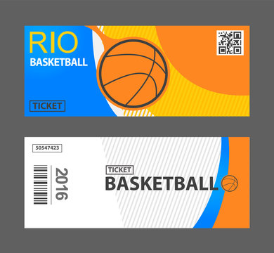 blank basketball ticket template
