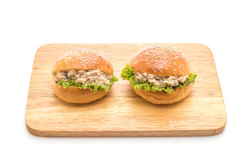 tuna mini burger