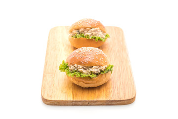tuna mini burger