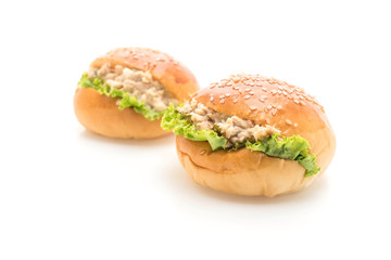 tuna mini burger