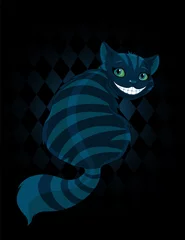 Gardinen Cheshire-Katze © Anna Velichkovsky