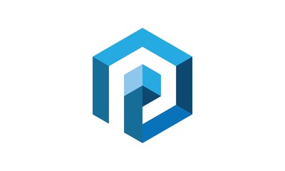 P Hexagon Logo