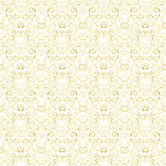 Luxury gold royal seamless pattern