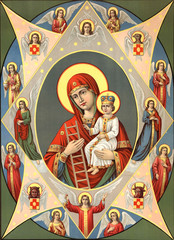 Virgin Mary. The burning Bush. © ruskpp