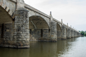 Stone Bridge over River