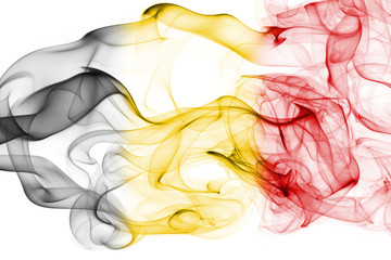 Belgium national smoke flag