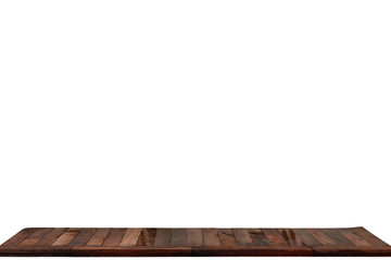 Obraz na płótnie Canvas Empty wooden table top