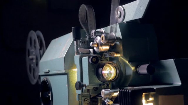 Film projector. 4K.