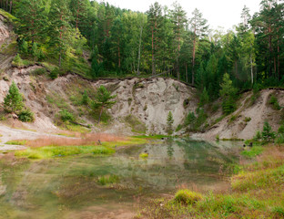small lake