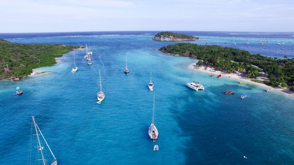 Tobago Cays - sky view