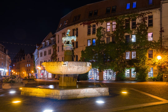 Eselsbrunnen, Alter Markt, Halle (Saale)