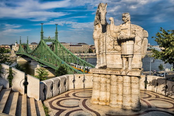 Fototapeta na wymiar Budapest, Freiheitsbrücke
