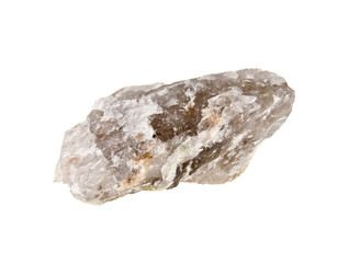 Stone isolated on white background