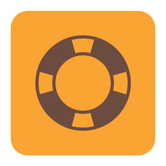 life buoy, icon isolated
