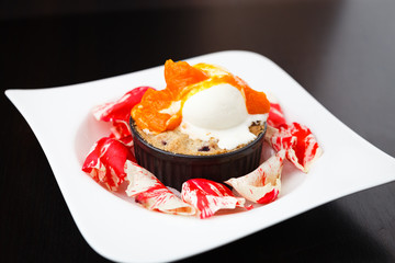 Berry pie dessert