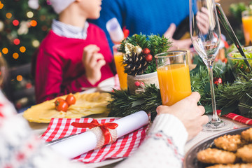 christmas table