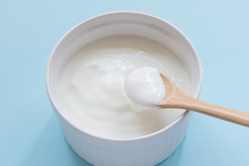 ヨーグルトで健康イメージ