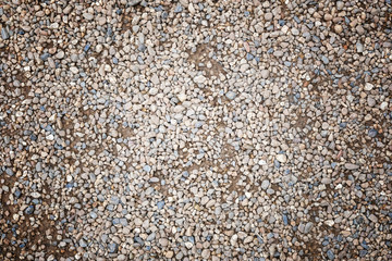 scattered gravel and small rocks  background and texture