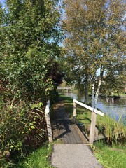 Dutch Canals. Giethoorn. Dwarsgracht