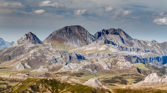 Macizo de Pe&ntilde;a Ubi&ntilde;a. Cordillera Cant&aacute;brica.
