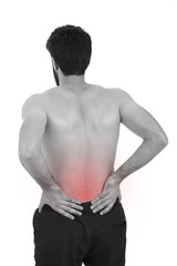 Fototapeta premium the region of the pain