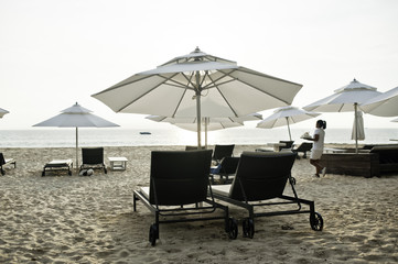 Beach Waitress