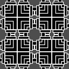 Art deco vintage seamless pattern. Template for design. Vector illustration eps10