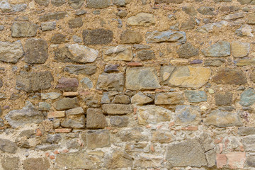 Background of old vintage stone wall