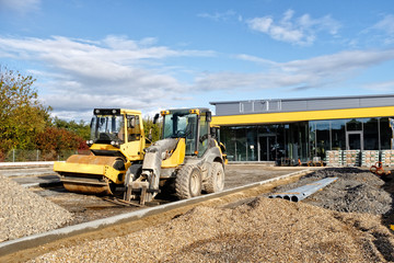 Geb&auml;ude Baustelle