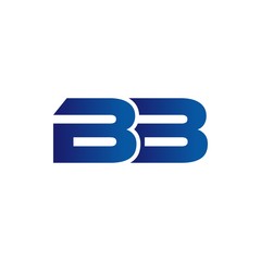 initial logo design bb