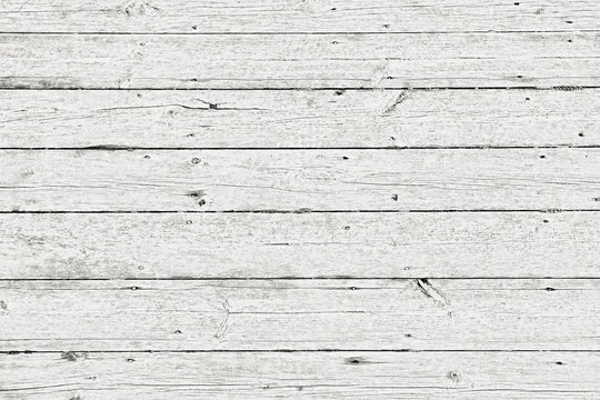 White wooden plank texture