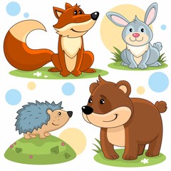 Изображение диких животных © huhabra