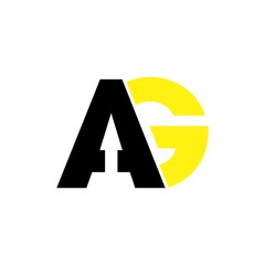 Initial logo design ag